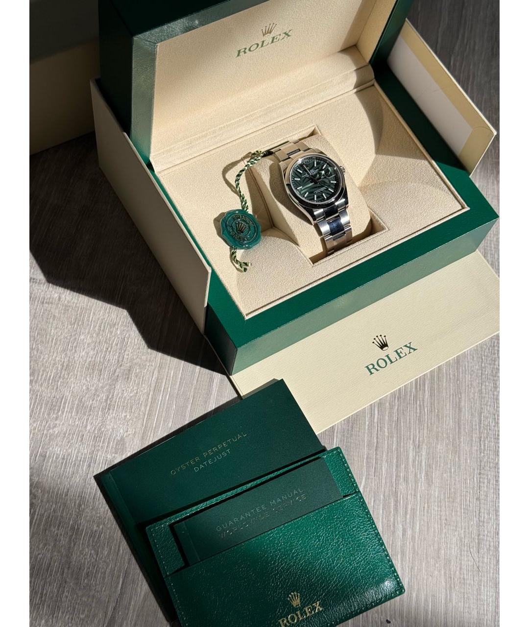 ROLEX Часы из белого золота, фото 3