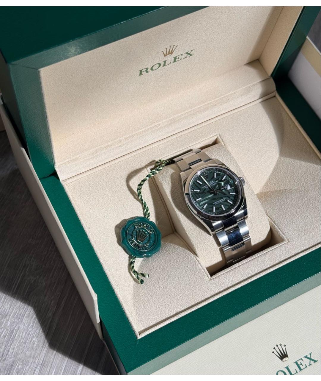 ROLEX Часы из белого золота, фото 5