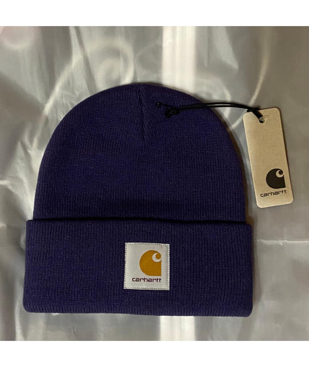 CARHARTT WIP Темно-синяя шапка, фото 6