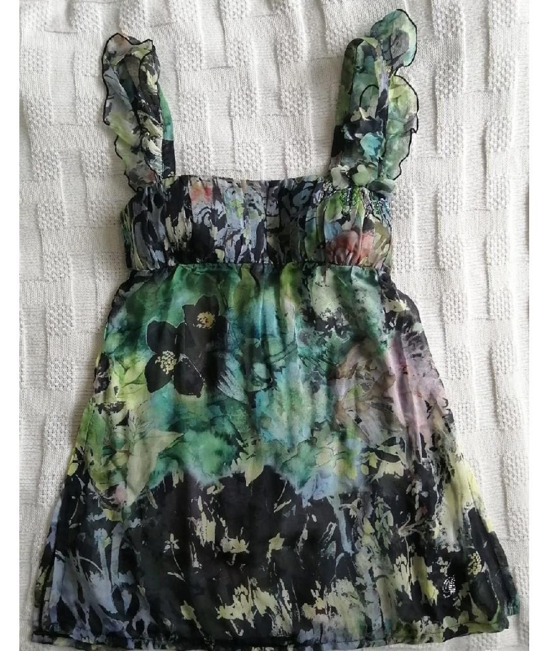 BLUMARINE Шелковая майка, фото 8