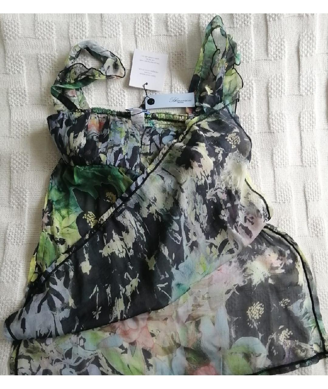BLUMARINE Шелковая майка, фото 6