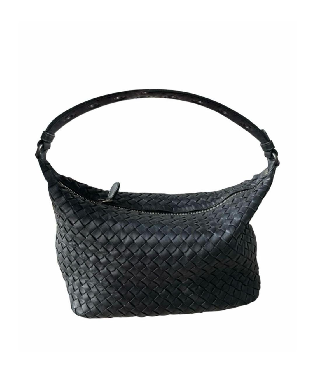 BOTTEGA VENETA Черный кожаный рюкзак, фото 9