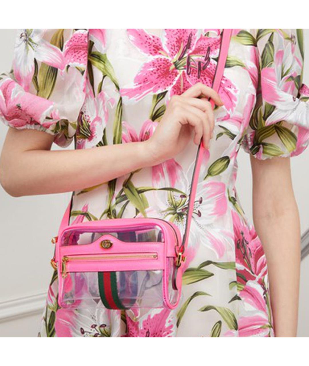 GUCCI Розовая сумка через плечо, фото 5