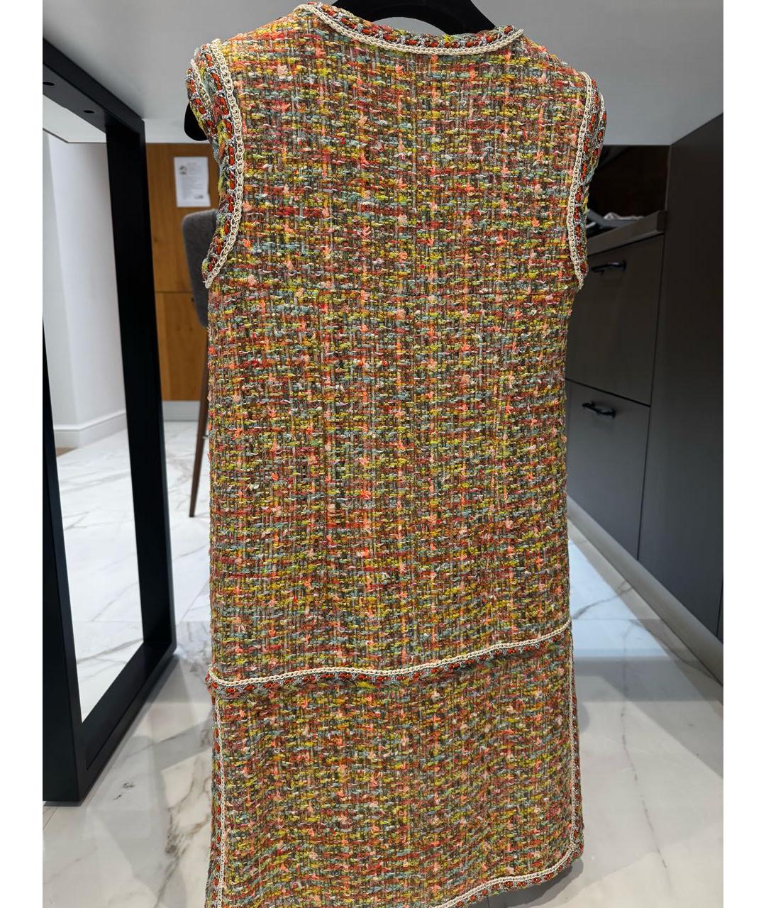 CHANEL Коралловое платье, фото 2