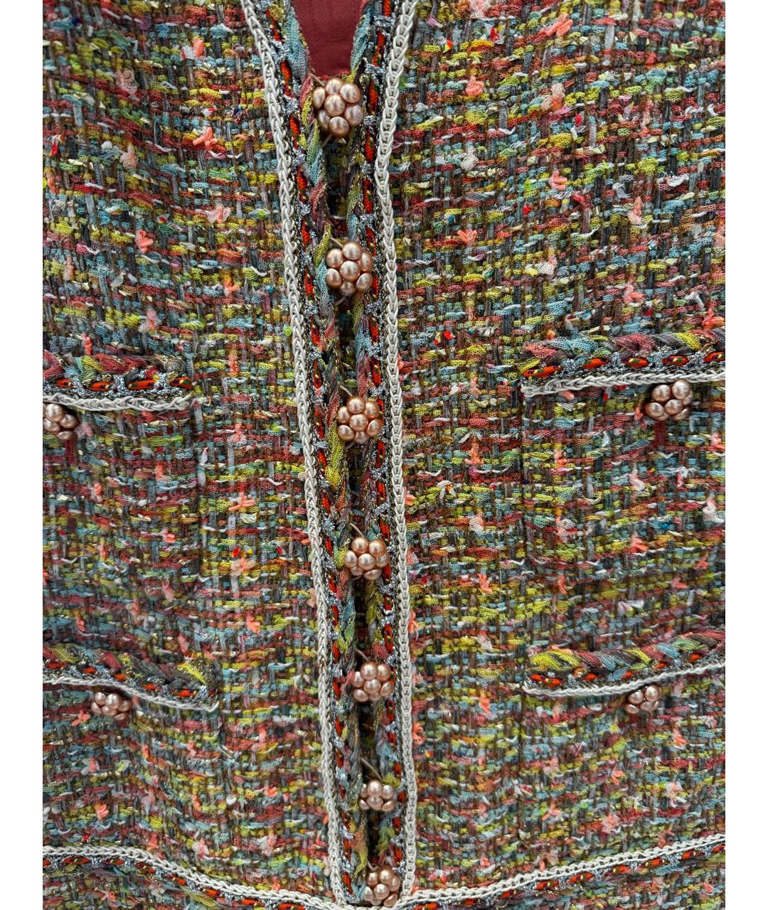 CHANEL Коралловое платье, фото 4