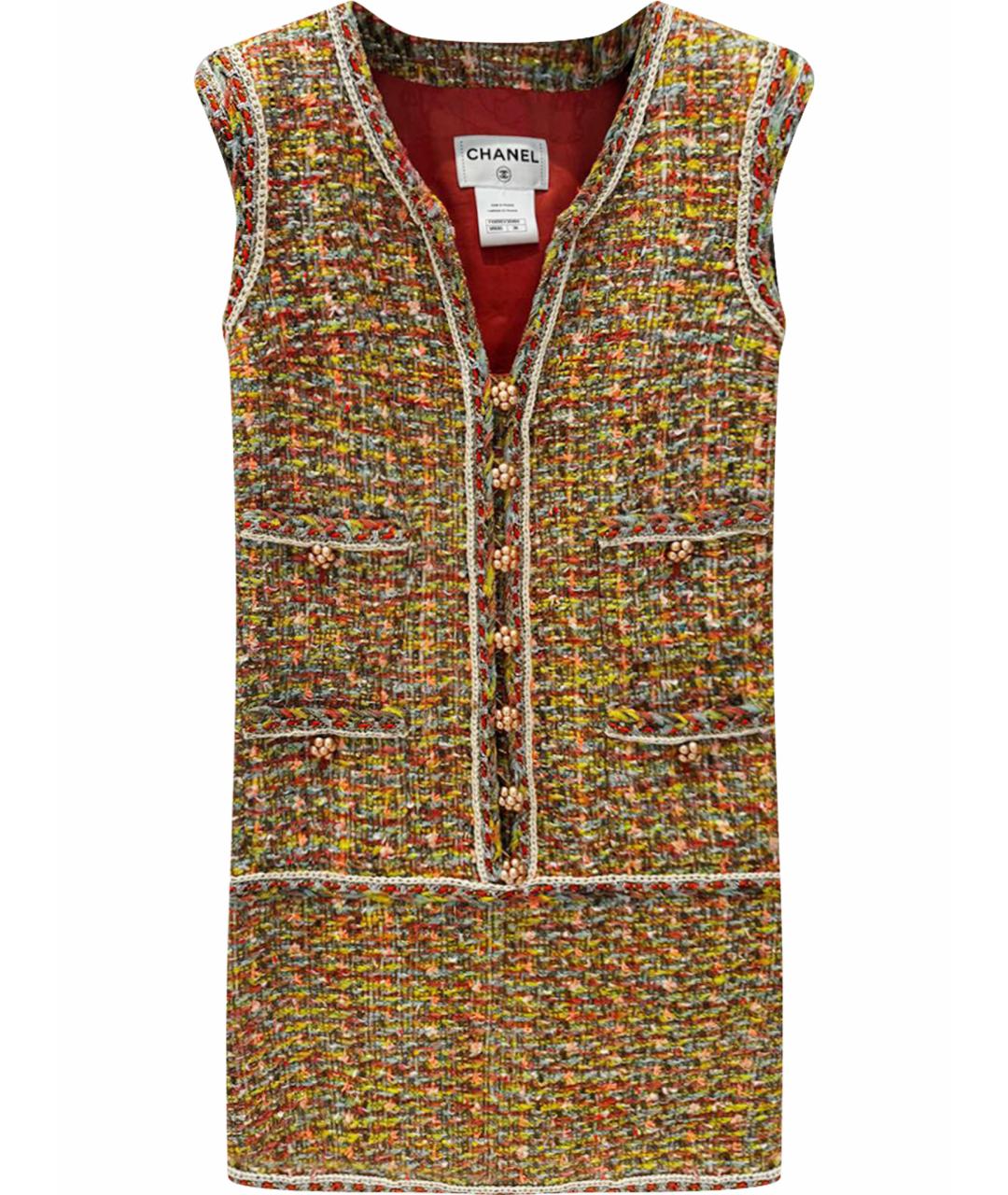 CHANEL Коралловое платье, фото 1