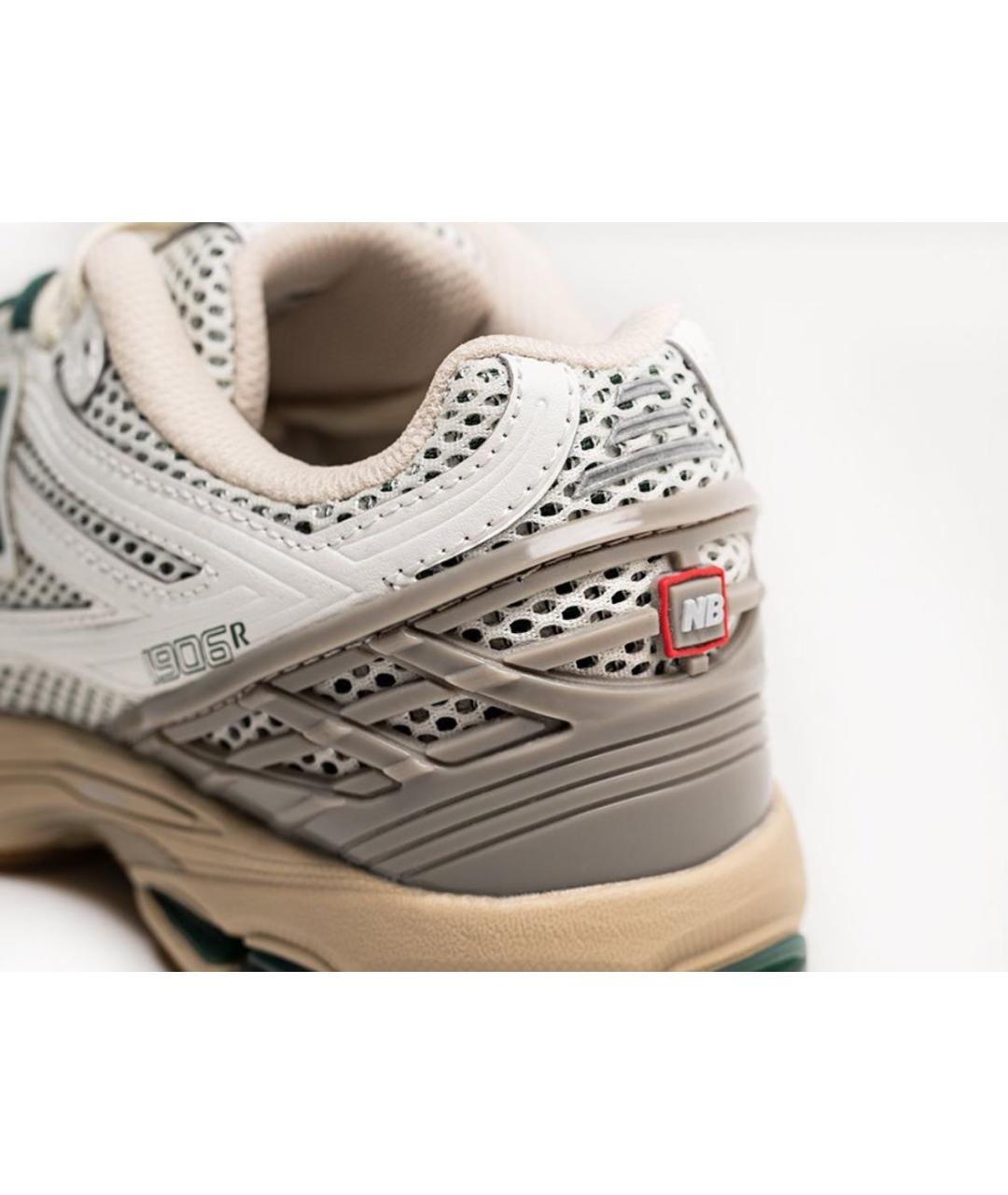 NEW BALANCE Белые кроссовки из искусственной кожи, фото 3