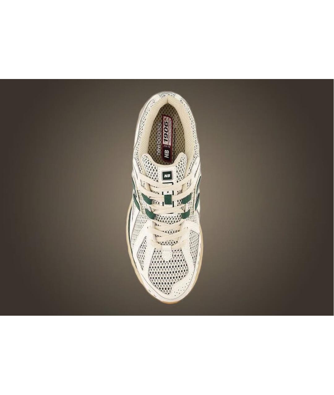 NEW BALANCE Белые кроссовки из искусственной кожи, фото 2