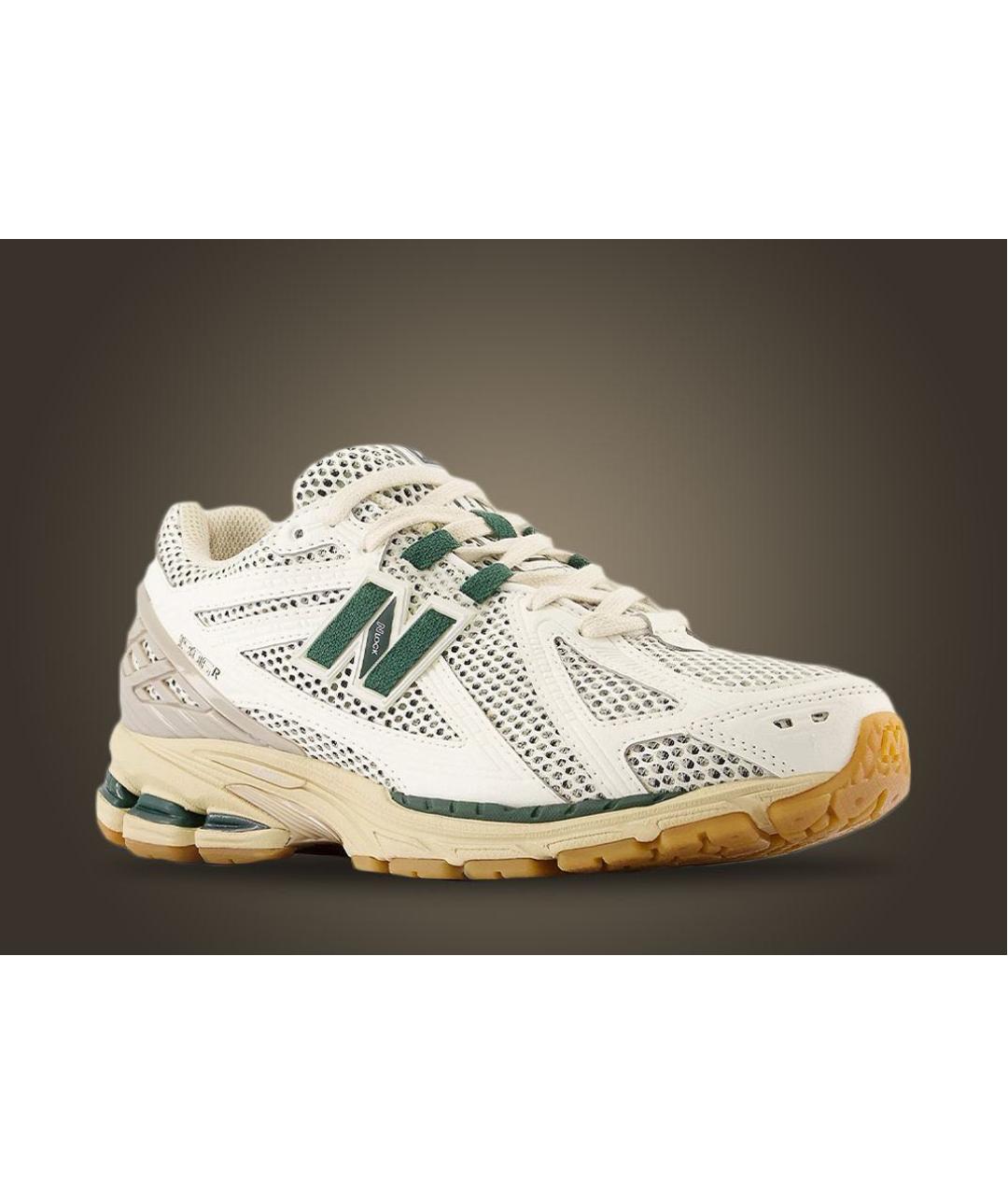 NEW BALANCE Белые кроссовки из искусственной кожи, фото 4
