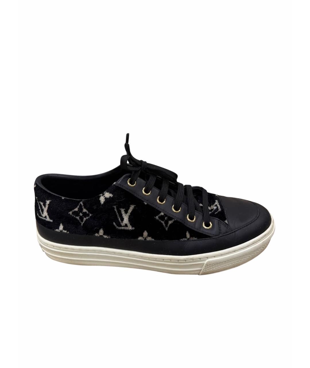 LOUIS VUITTON Черные кеды, фото 1