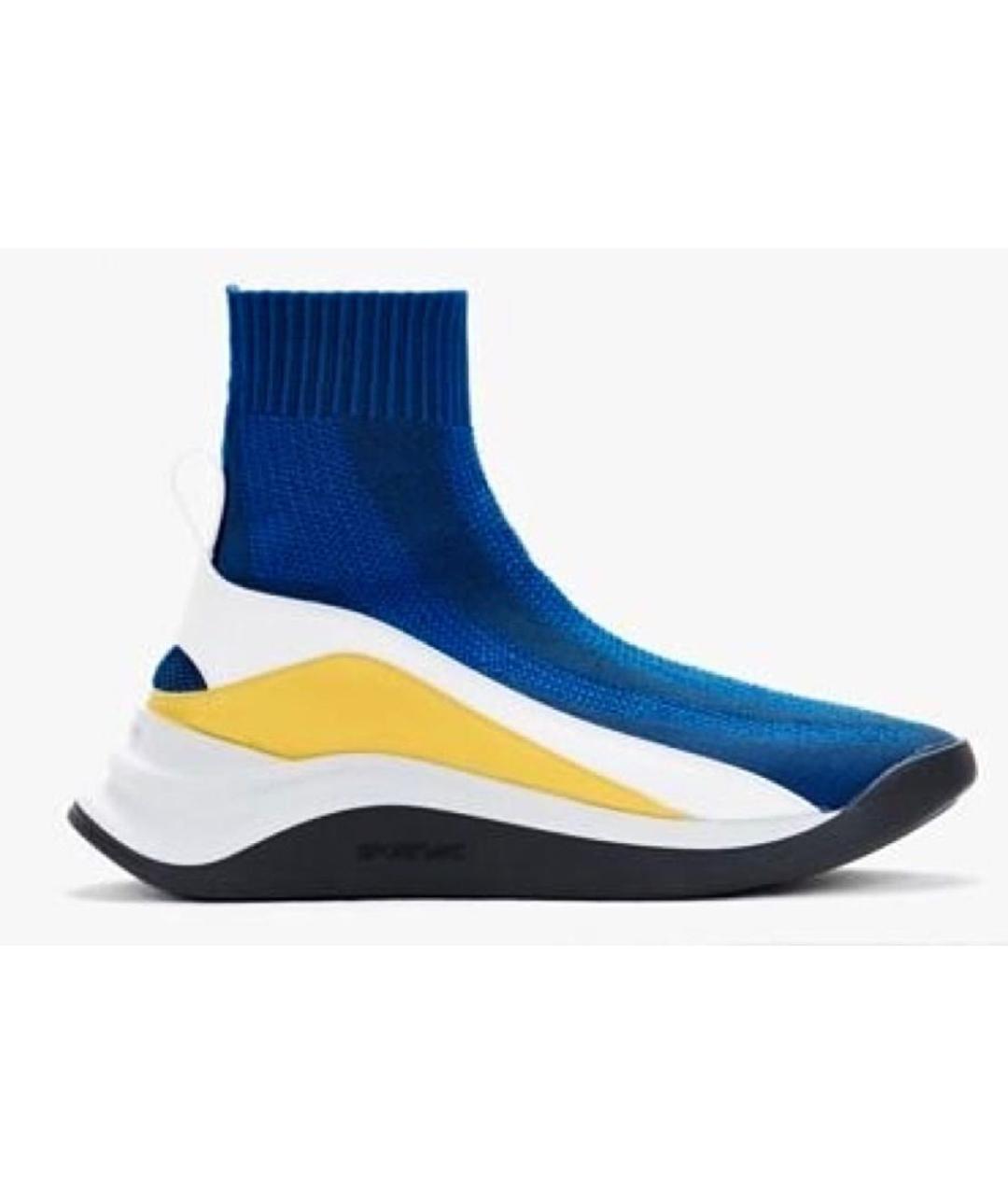 SPORTMAX Синие кроссовки, фото 9