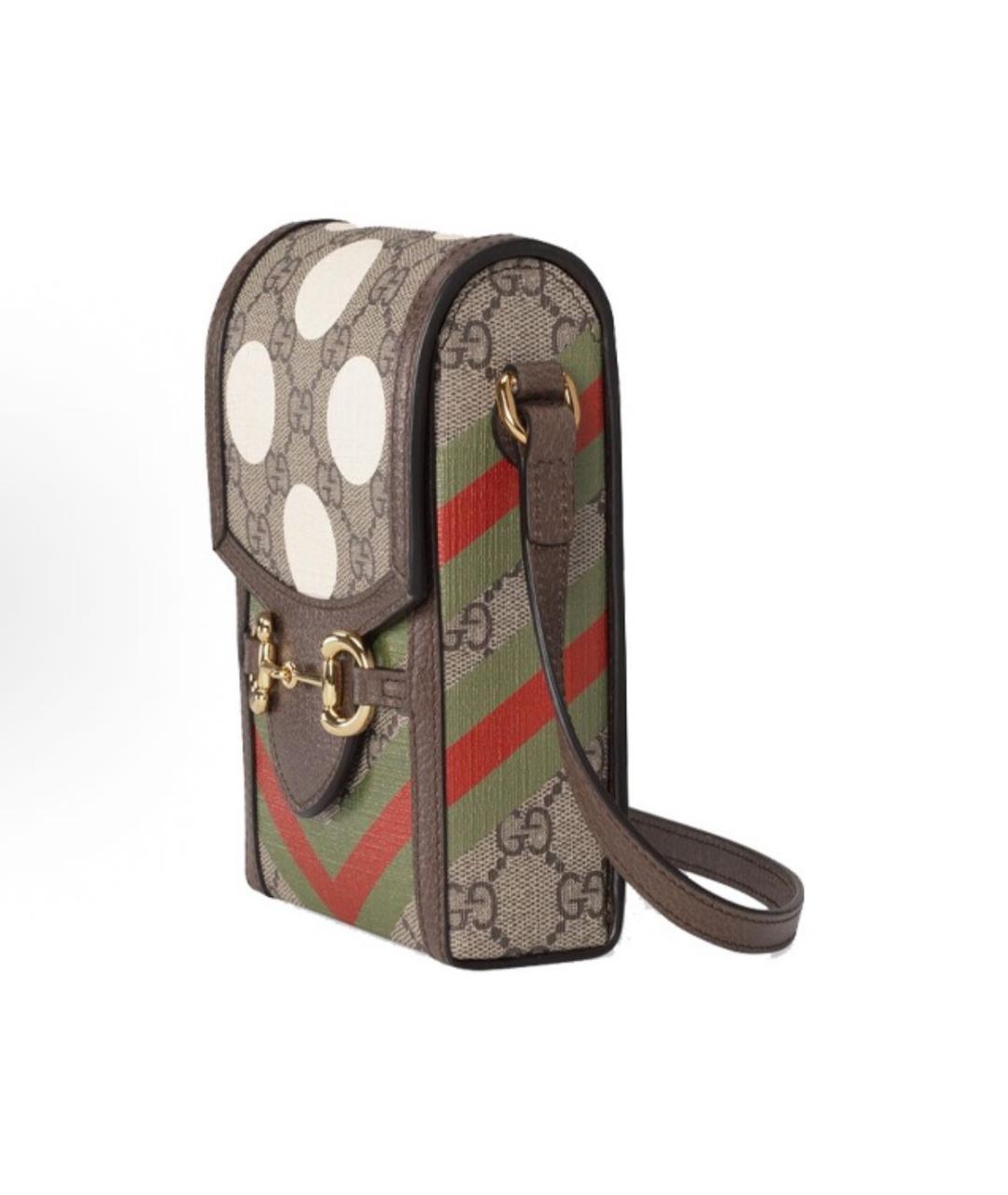 GUCCI Коричневая сумка через плечо, фото 2