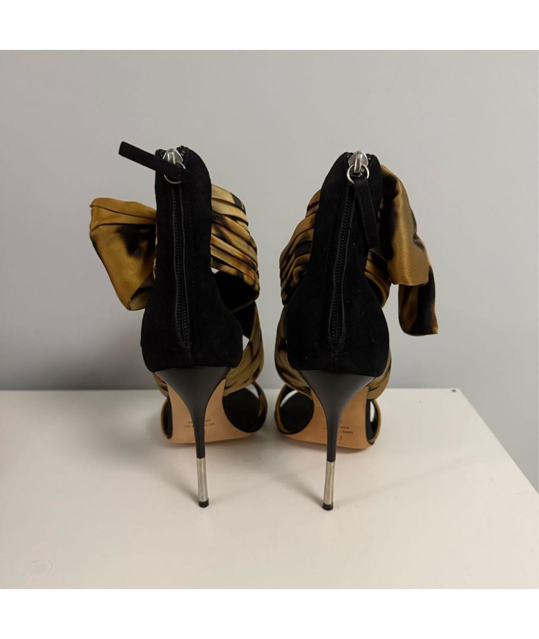 GIUSEPPE ZANOTTI DESIGN Мульти текстильные туфли, фото 4