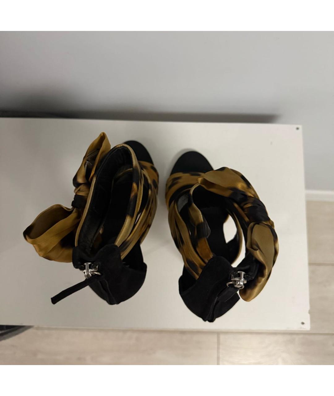 GIUSEPPE ZANOTTI DESIGN Мульти текстильные туфли, фото 3