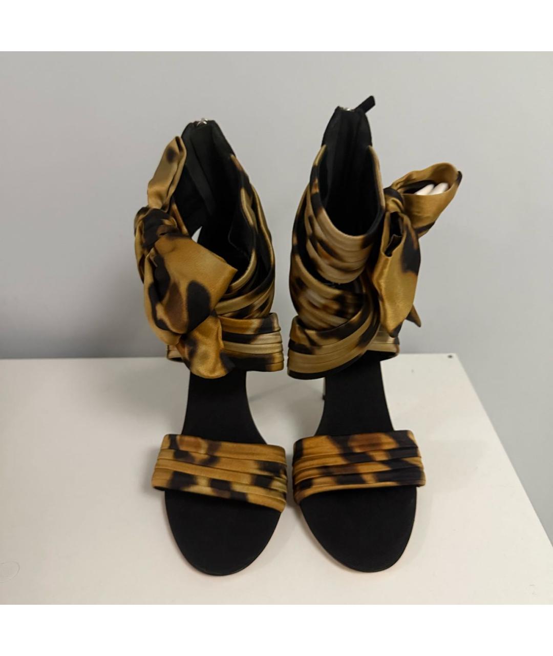 GIUSEPPE ZANOTTI DESIGN Мульти текстильные туфли, фото 2