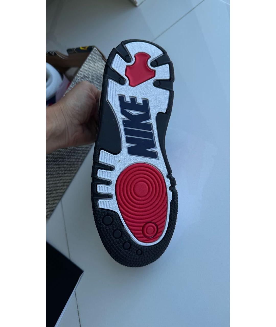 NIKE Белые кожаные кеды, фото 5