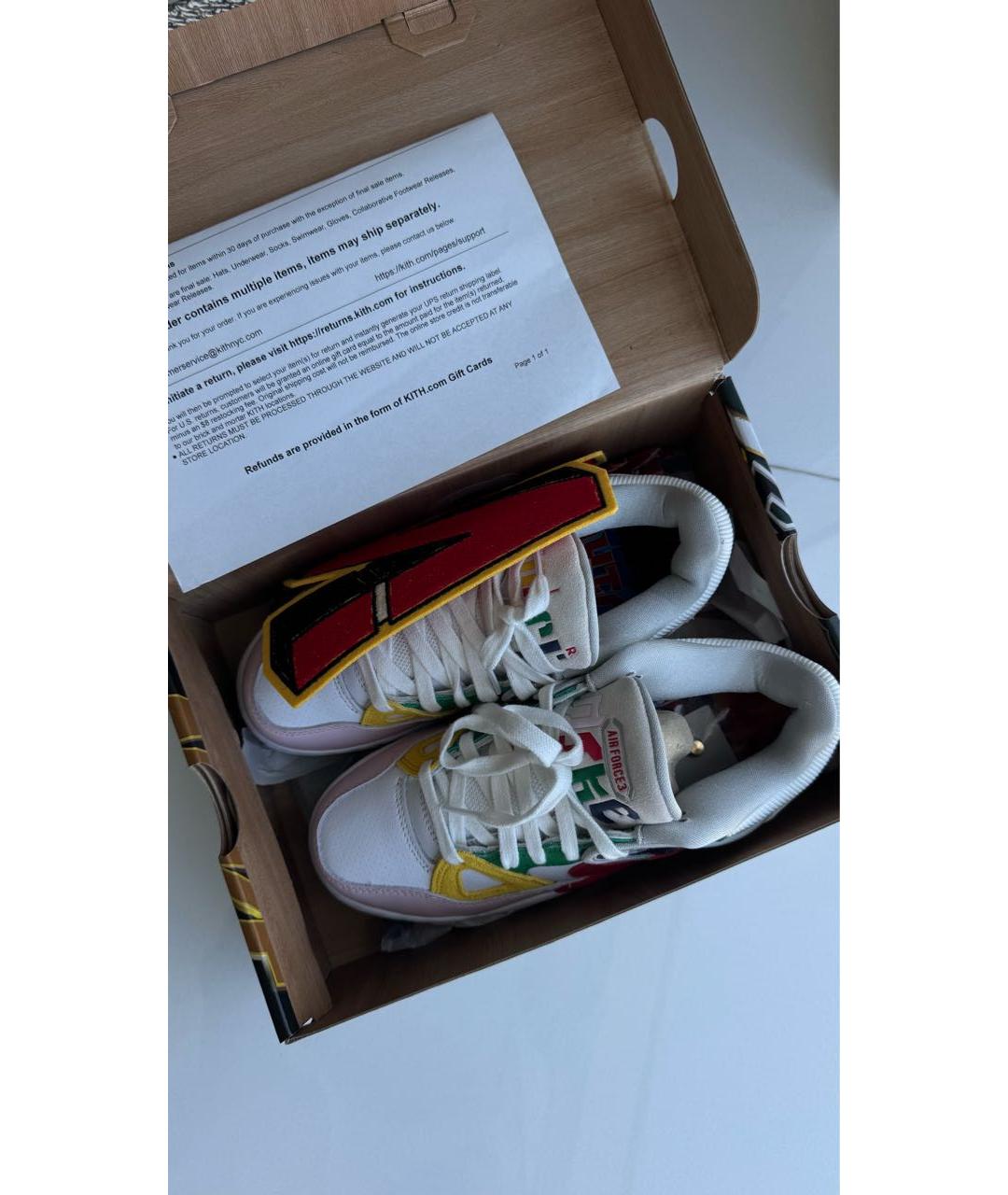 NIKE Белые кожаные кеды, фото 3