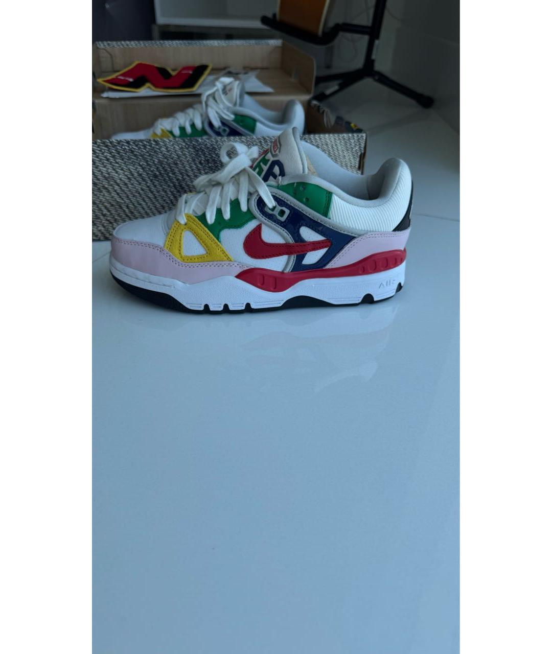 NIKE Белые кожаные кеды, фото 9