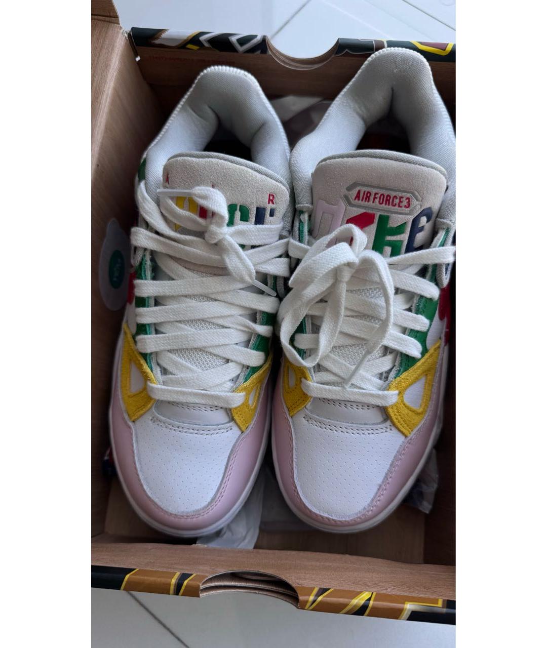 NIKE Белые кожаные кеды, фото 2