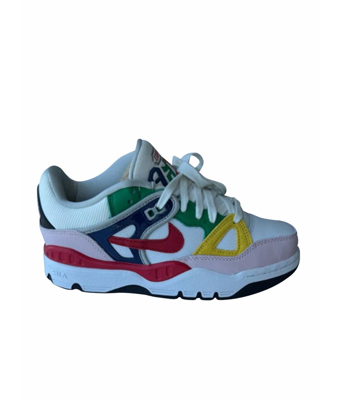 NIKE Белые кожаные кеды, фото 1