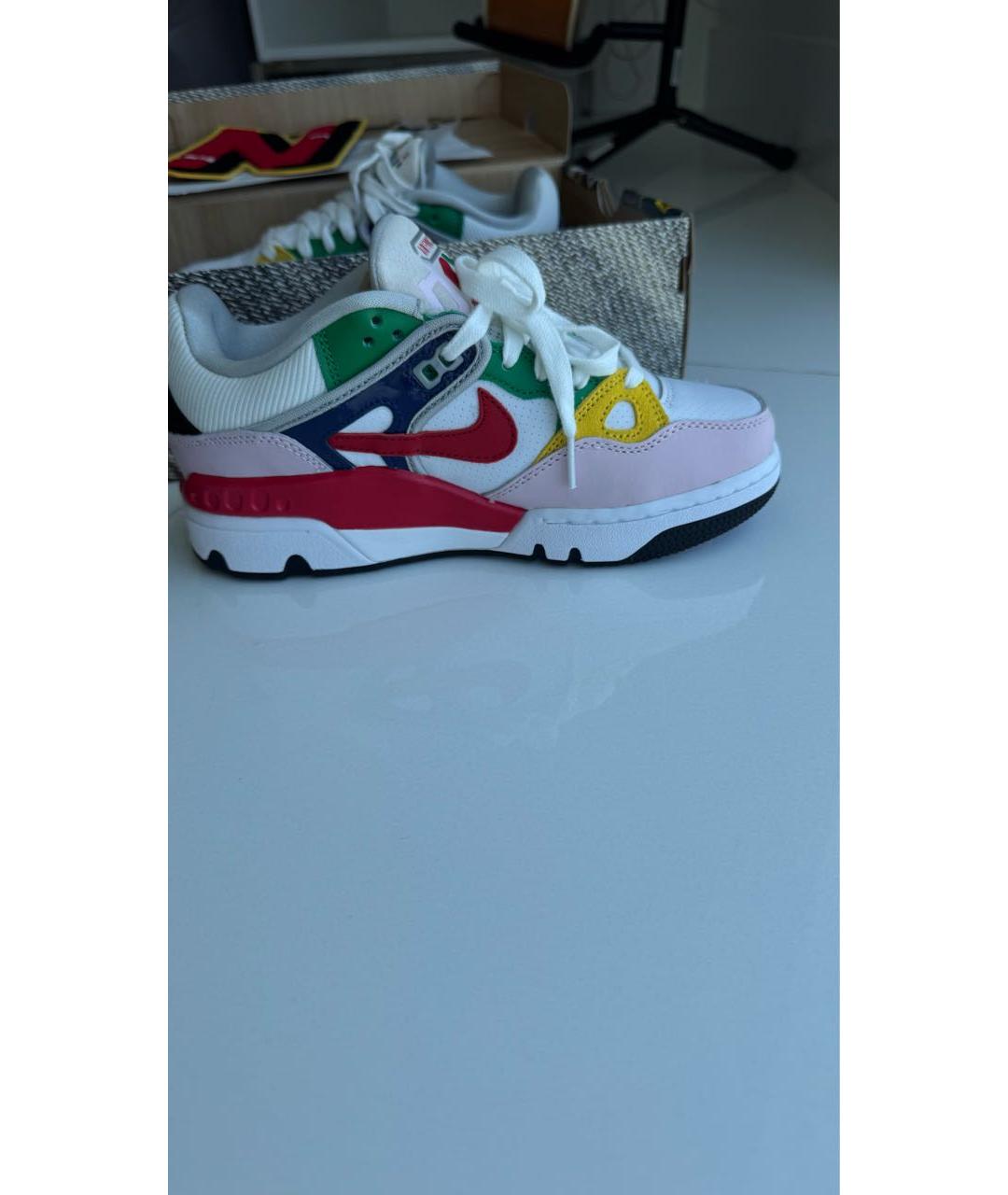 NIKE Белые кожаные кеды, фото 8