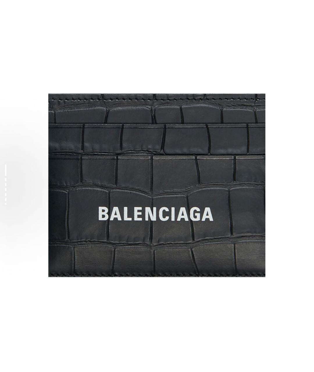 BALENCIAGA Черный кардхолдер, фото 5