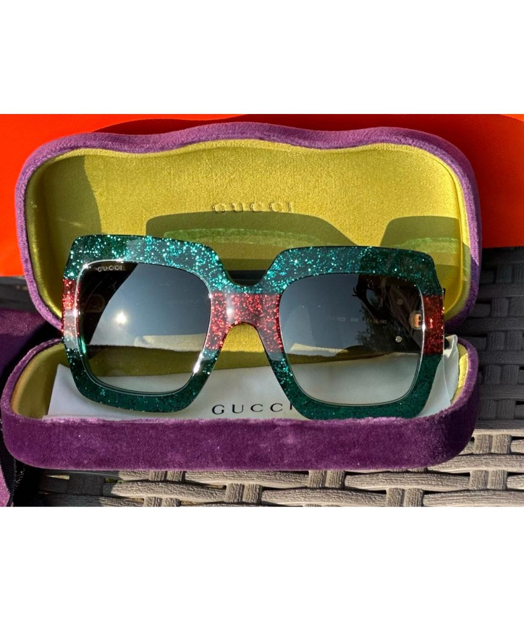 GUCCI Мульти солнцезащитные очки, фото 8