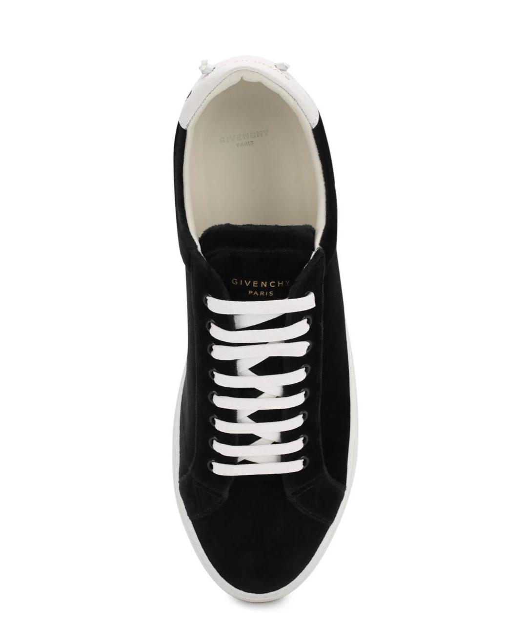 GIVENCHY Черные текстильные низкие кроссовки / кеды, фото 6