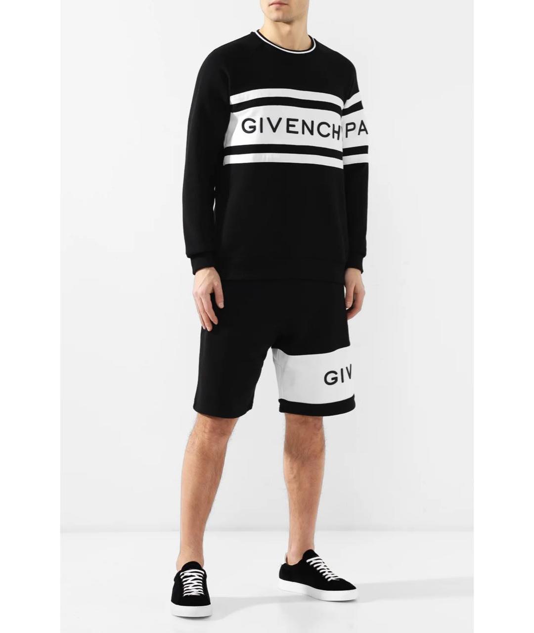 GIVENCHY Черные текстильные низкие кроссовки / кеды, фото 8