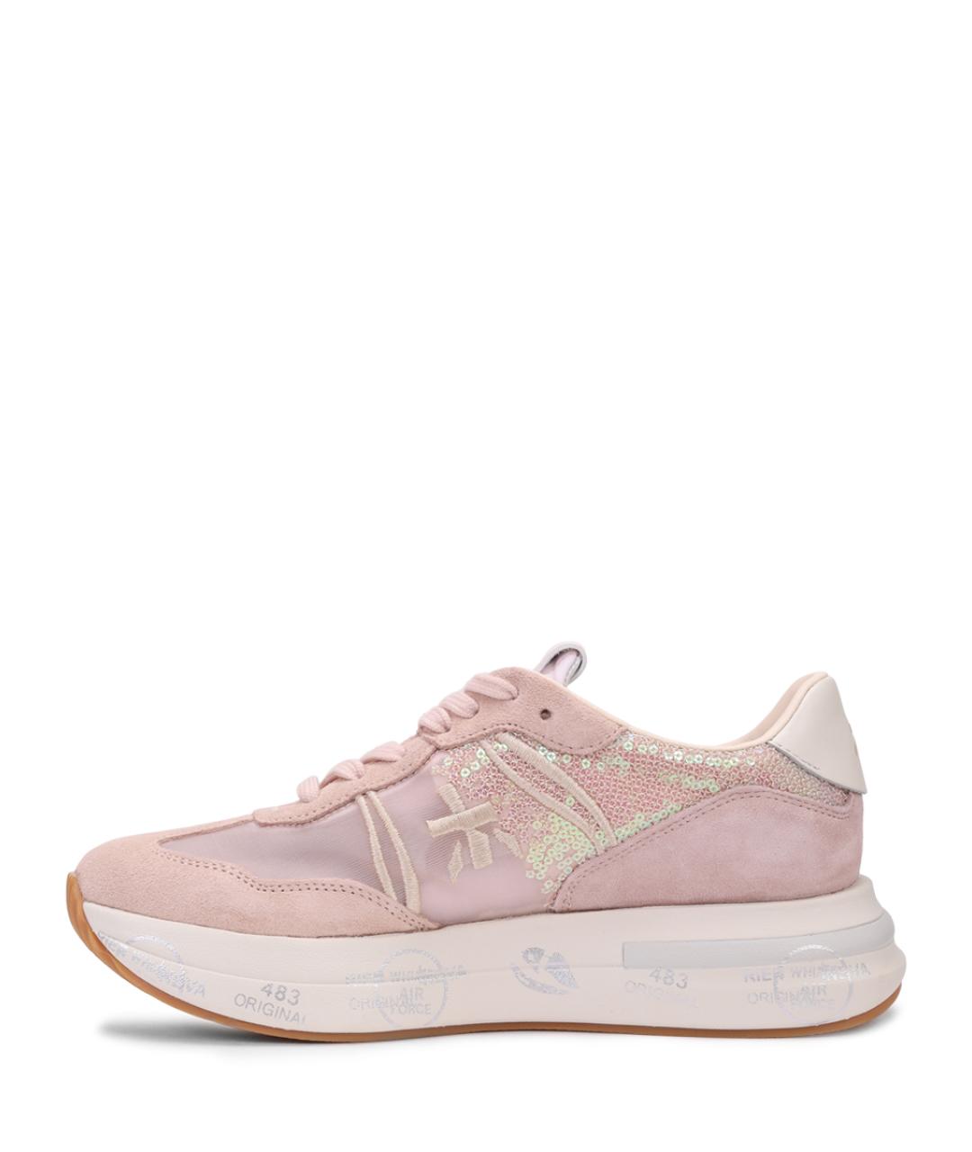 PREMIATA Розовые кроссовки, фото 4