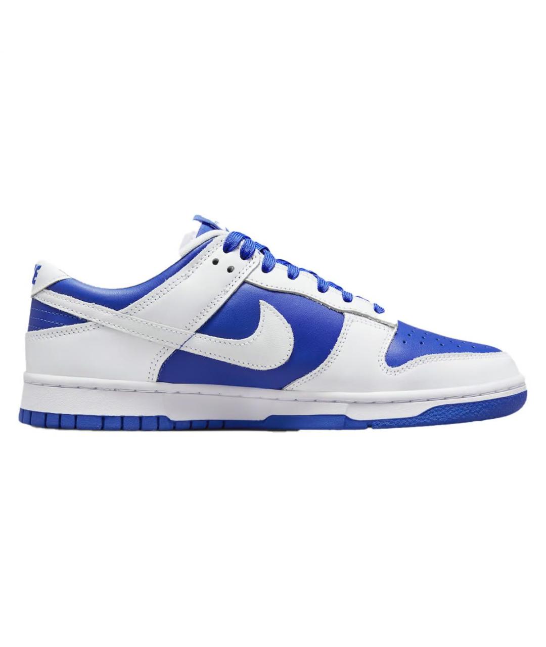 NIKE Белые кожаные низкие кроссовки / кеды, фото 1