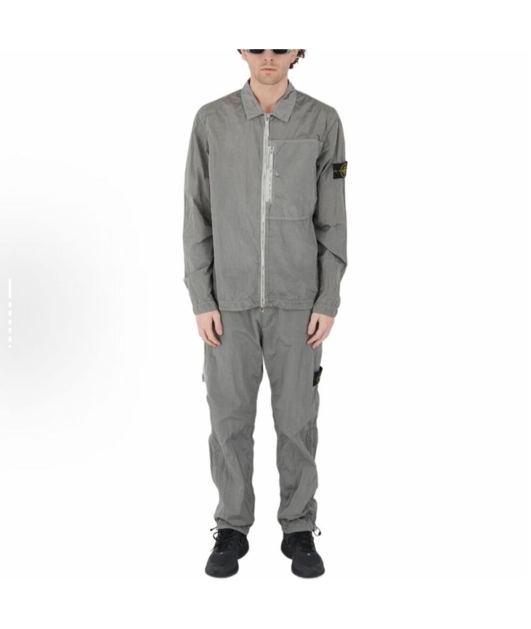 STONE ISLAND Серая куртка, фото 2