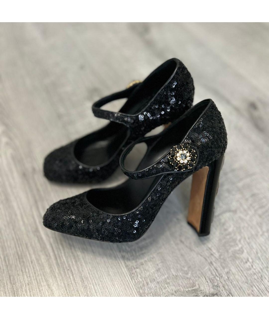 DOLCE&GABBANA Черные туфли, фото 9
