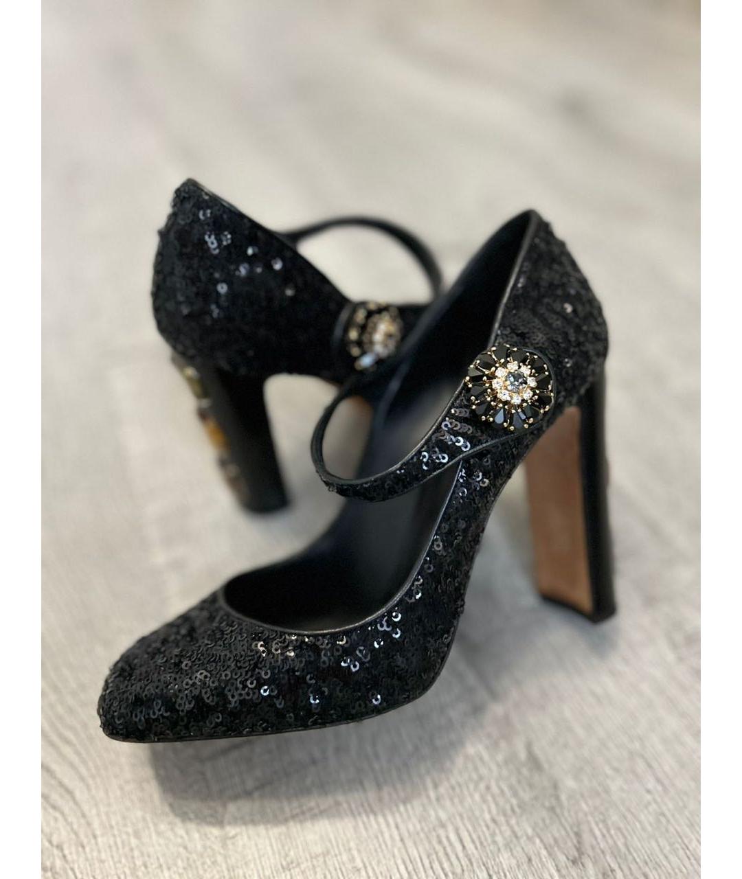 DOLCE&GABBANA Черные туфли, фото 6