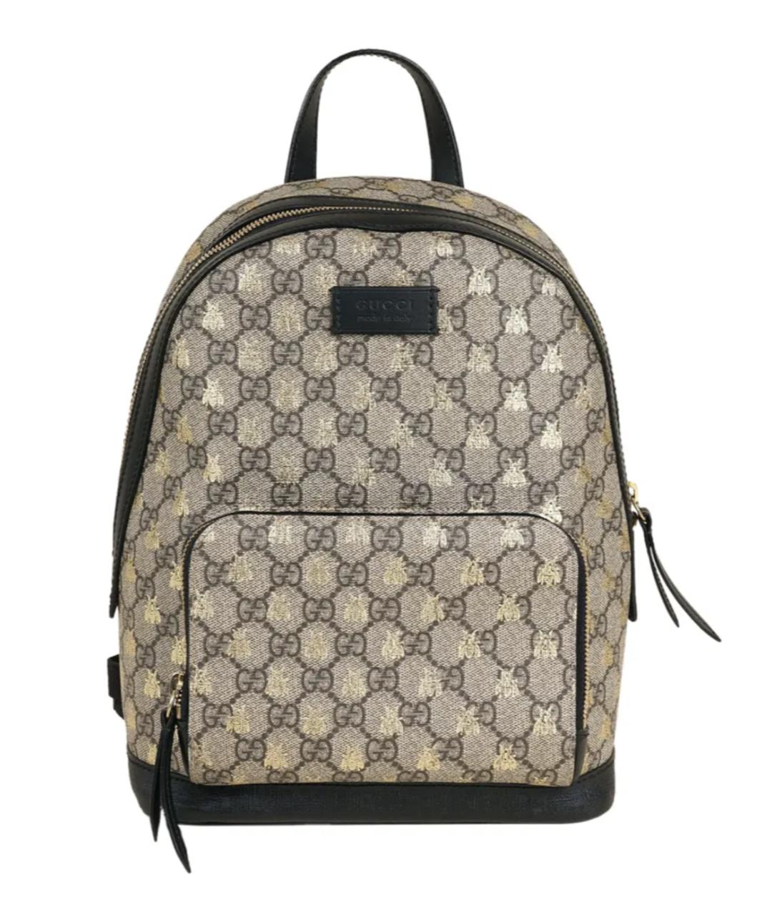 GUCCI Бежевый рюкзак, фото 1