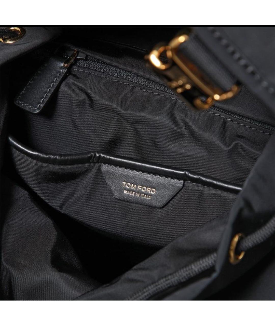 TOM FORD Черный рюкзак, фото 5