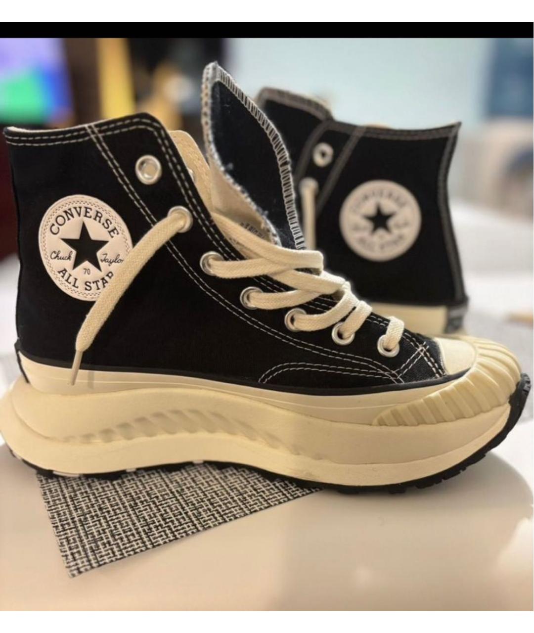 CONVERSE Черные кеды, фото 6