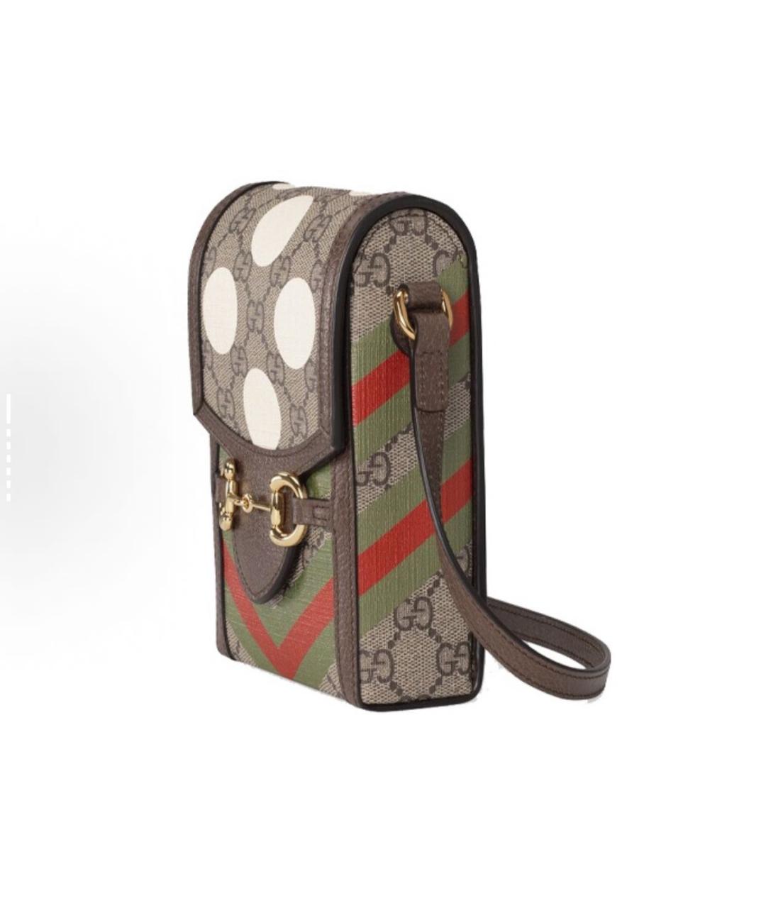 GUCCI Коричневая сумка на плечо, фото 2