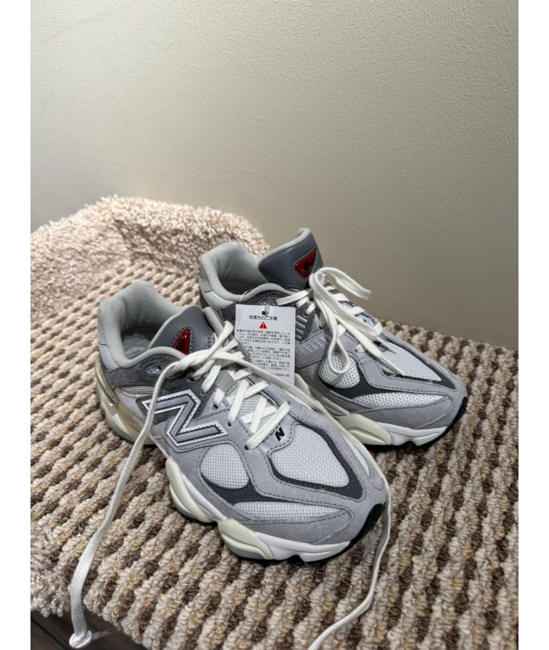 NEW BALANCE Серые замшевые кроссовки, фото 2