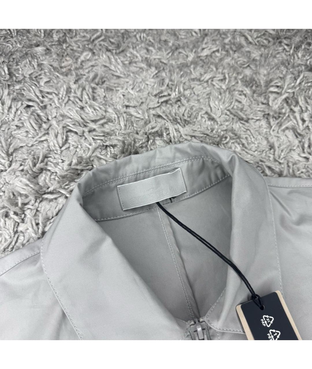 STONE ISLAND Серая куртка, фото 3