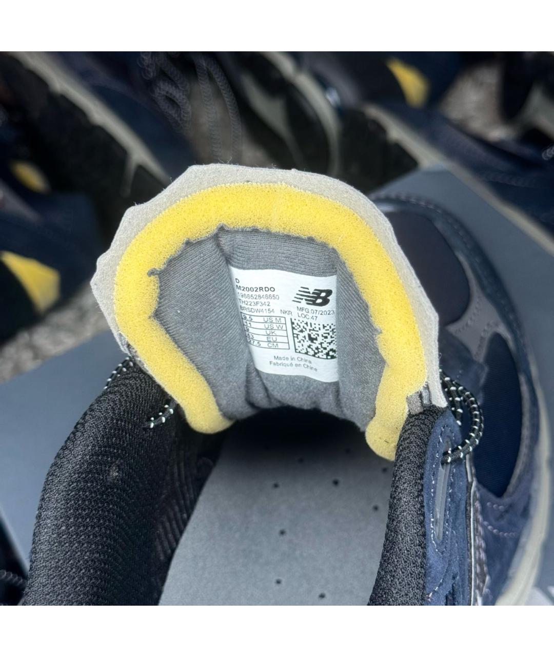 NEW BALANCE Темно-синие низкие кроссовки / кеды, фото 6