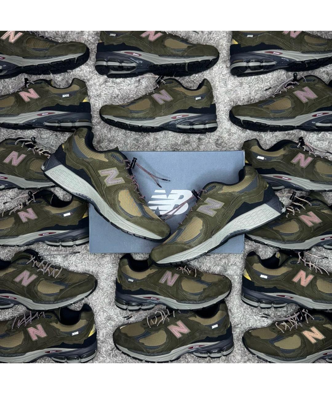 NEW BALANCE Хаки низкие кроссовки / кеды, фото 2