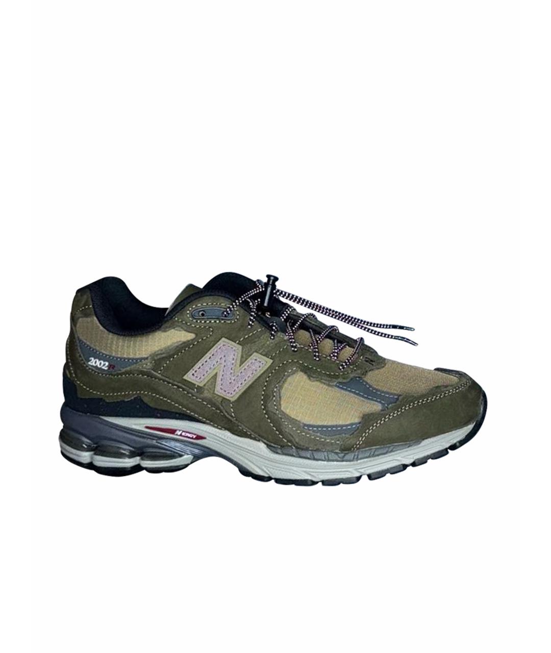 NEW BALANCE Хаки низкие кроссовки / кеды, фото 1