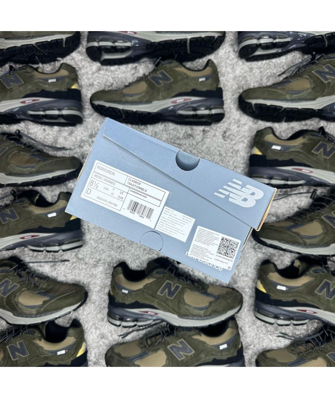NEW BALANCE Хаки низкие кроссовки / кеды, фото 7