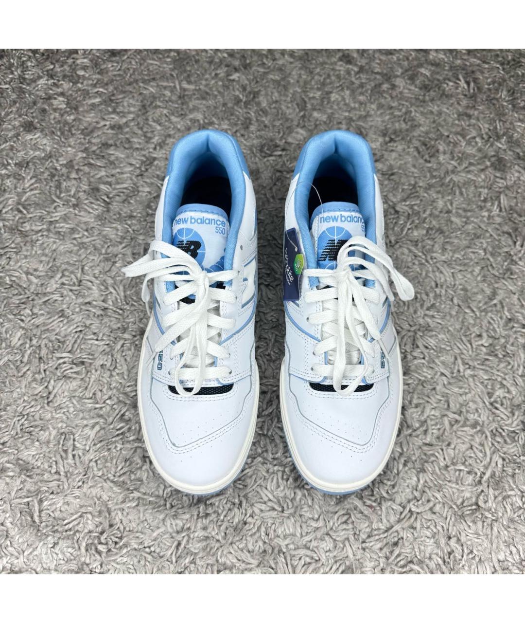 NEW BALANCE Белые низкие кроссовки / кеды, фото 3