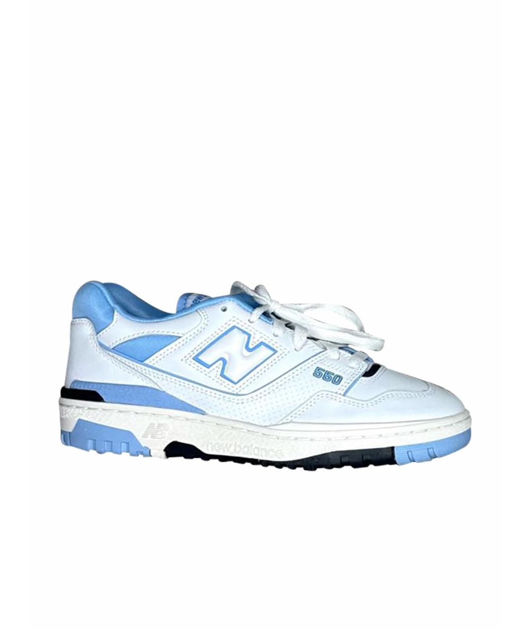 NEW BALANCE Белые низкие кроссовки / кеды, фото 1