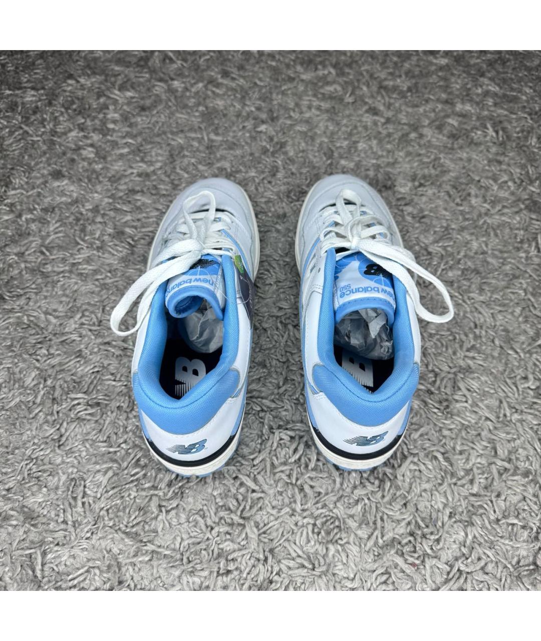 NEW BALANCE Белые низкие кроссовки / кеды, фото 4