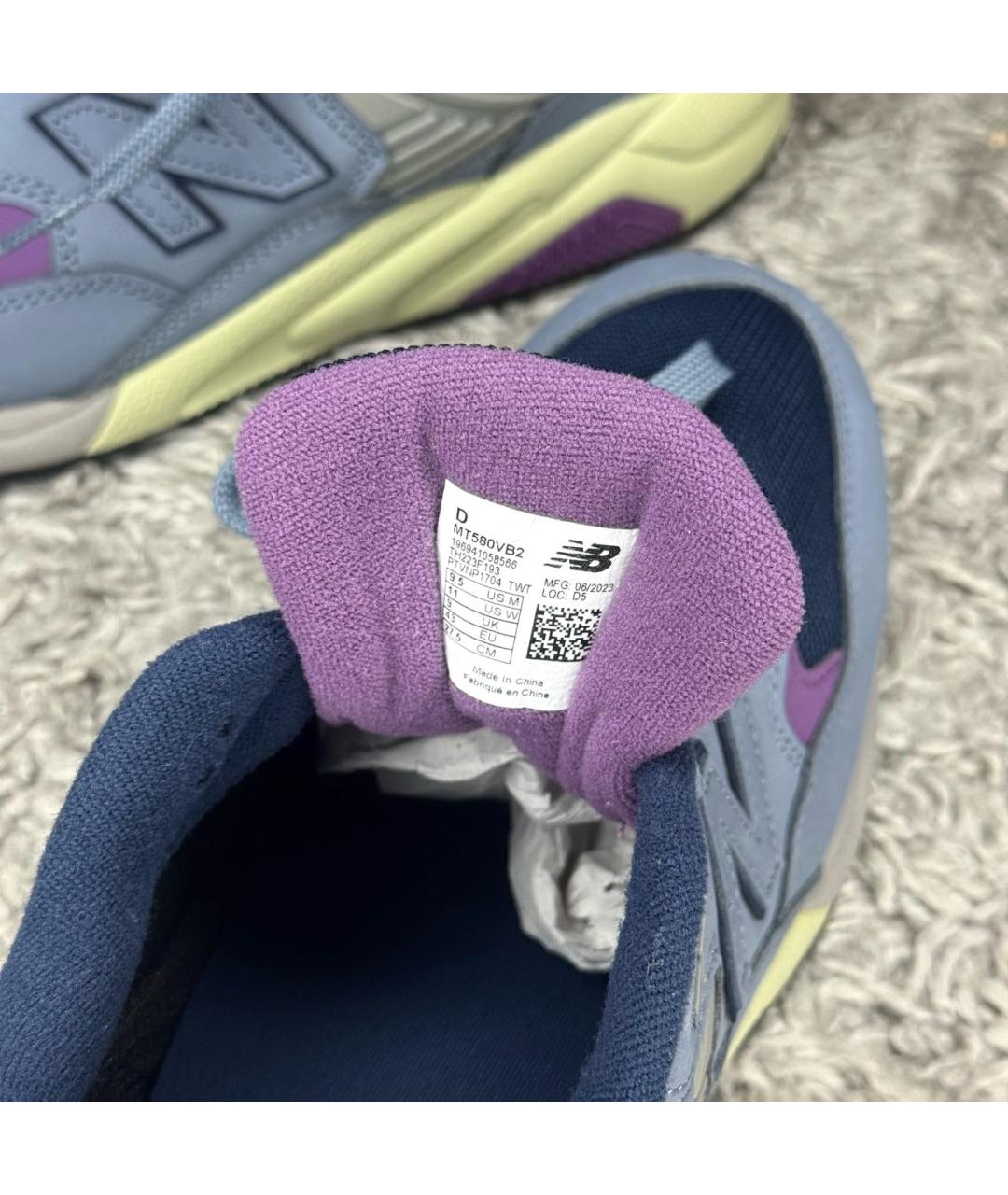 NEW BALANCE Синие низкие кроссовки / кеды, фото 6