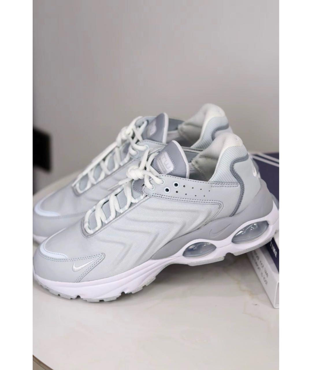 NIKE Серые текстильные низкие кроссовки / кеды, фото 8