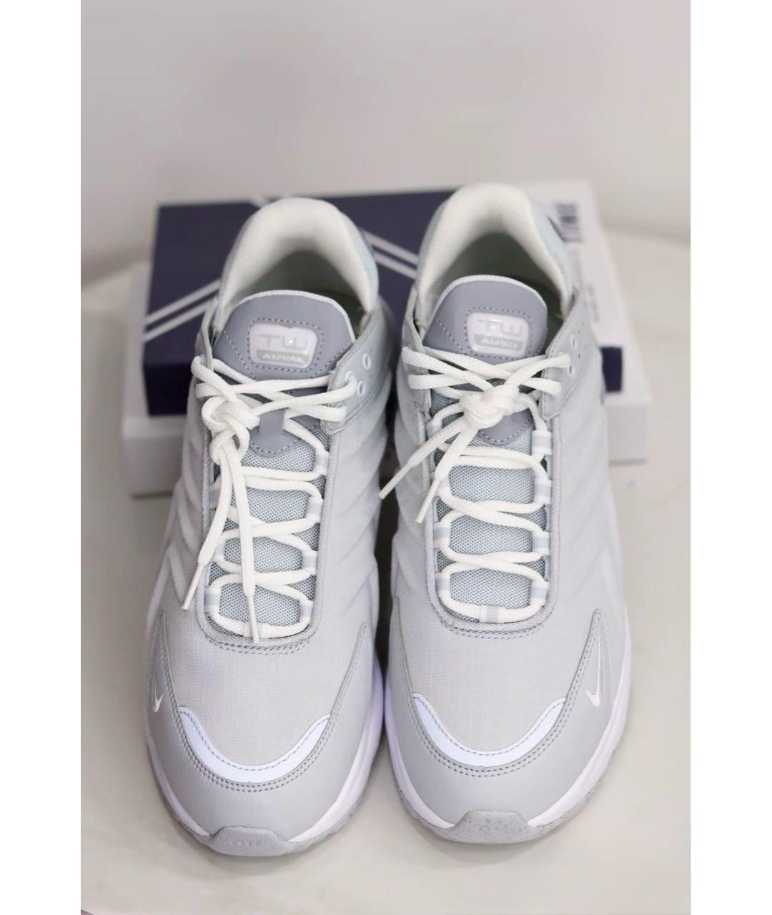 NIKE Серые текстильные низкие кроссовки / кеды, фото 7